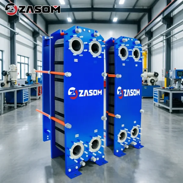Plate Heat Exchanger, Stainless, Steel, SS316L, 40kW