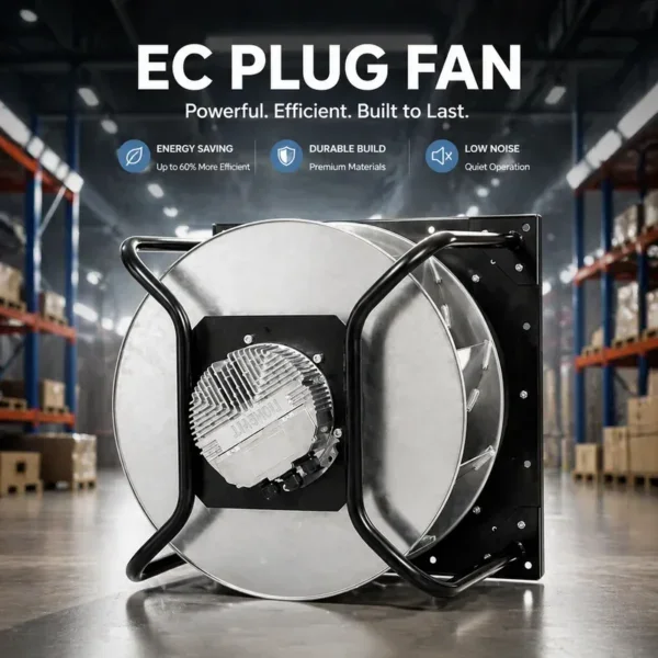 Plug Fan, 230V, 4.38A, 450MM, AHU
