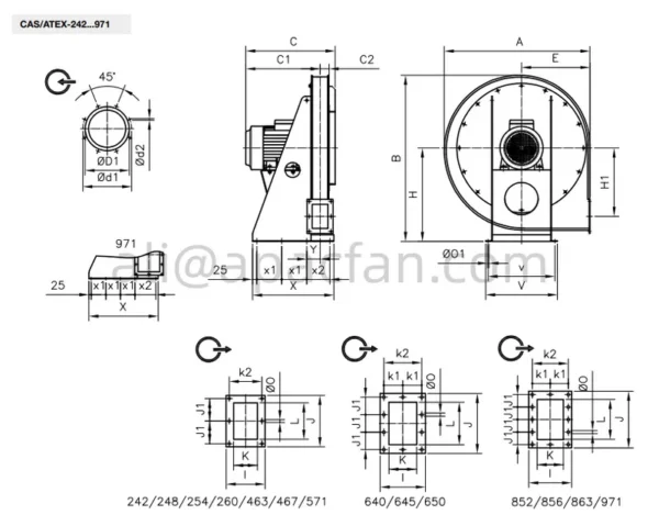 Plug Fan, ATEX, centrifugal, 2G, 2D - view 4