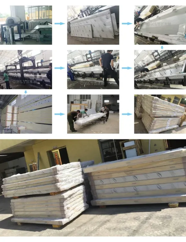 Polyurethane Pupir Sandwich Panel, Wall, OKL120S - view 6