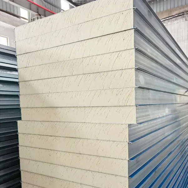 Polyurethane Steel Sandwich Panel, 50/75/100/150mm, Wall, Roof