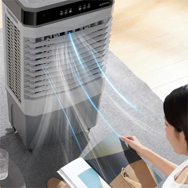 Portable Air Conditioner, 220-240V, Electric - view 3