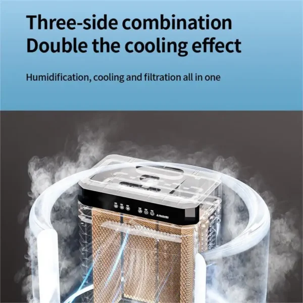 Portable Air Conditioner, 220-240V, Electric - view 4