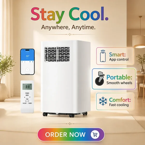 Portable Air Conditioner, 9000, BTU - view 3