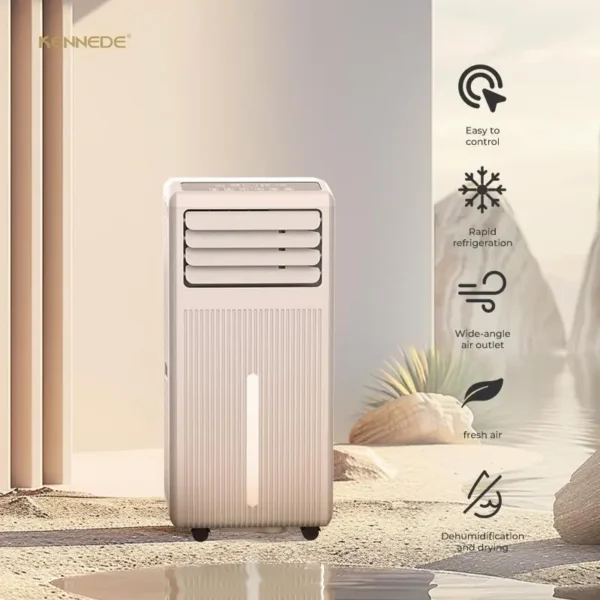 Portable Air Conditioner, 9000BTU, LED - view 2