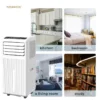 Portable Air Conditioner, 9000BTU, LED - view 4