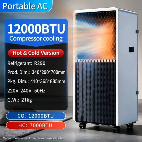 Portable Air Conditioner, 9000BTU, R290 - view 2