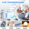 Portable Air Conditioner, Battery, Plastic - view 4