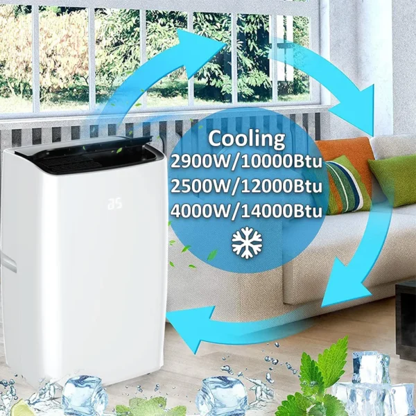 Portable Air Conditioner, ECO, 12000BTU, UV-C - view 6