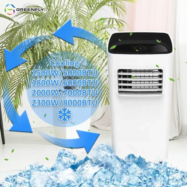 Portable Air Conditioner, JJPRO, GREENFLY, R290, 7000 - view 4