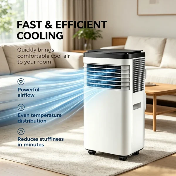 Portable Air Conditioner, R290, 9000BTU, Electric - view 4