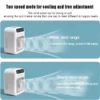 Portable Air Conditioner, USB, Battery - view 3