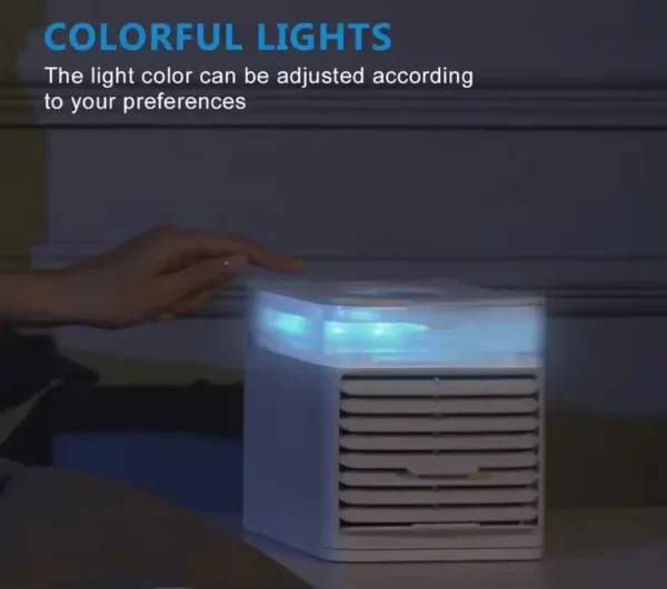 Portable Air Conditioner, USB, Battery, ABS+PP - view 2