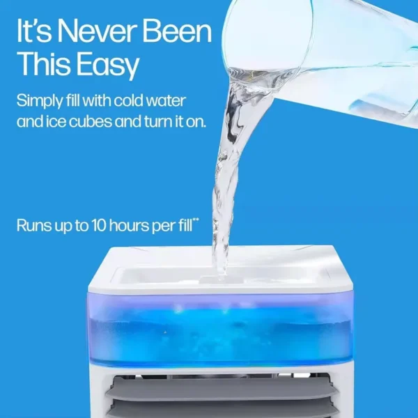 Portable Air Conditioner, USB, Battery, ABS+PP - view 5