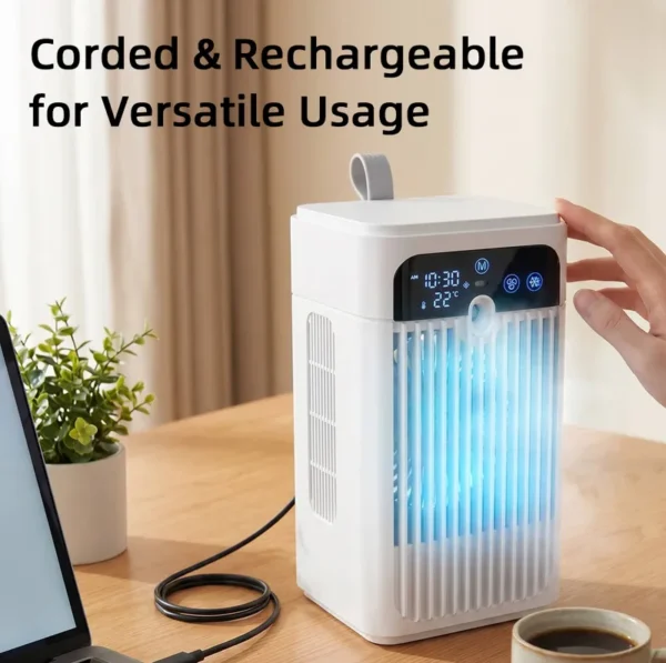 Portable Air Conditioner, USB, Plastic - view 5