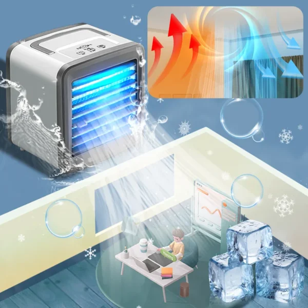 Portable Air Conditioner, USB, Up to 11, Battery - view 3
