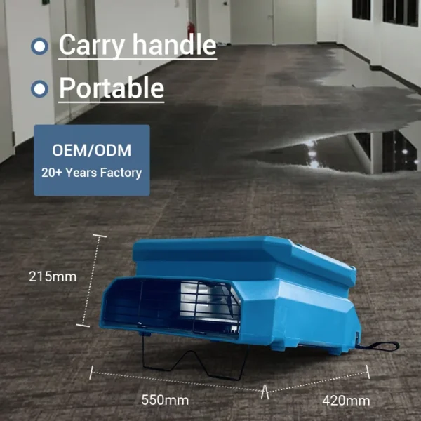 Portable Air Fan, USA, 1000, CFM - view 4