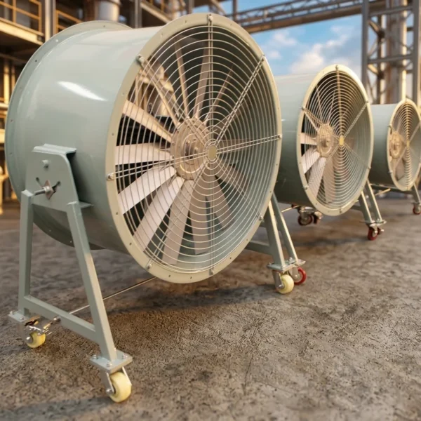 Portable Axial Blower, 110 to 480V, Electric - view 2