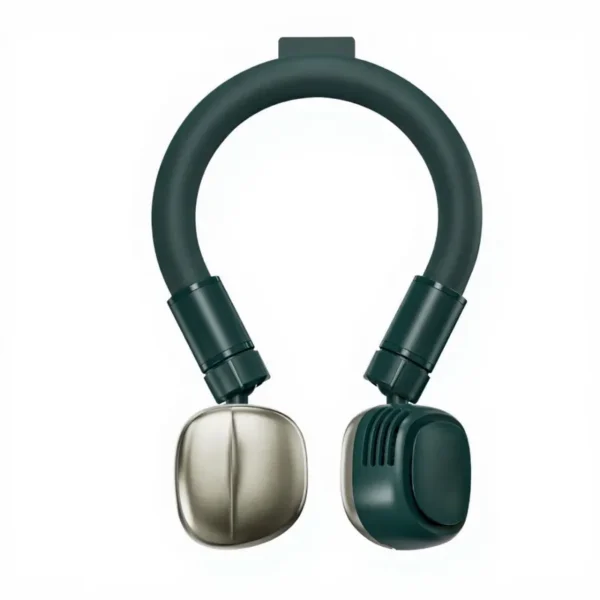 Portable Bladeless Neck Fan, PCM, Battery, Plastic