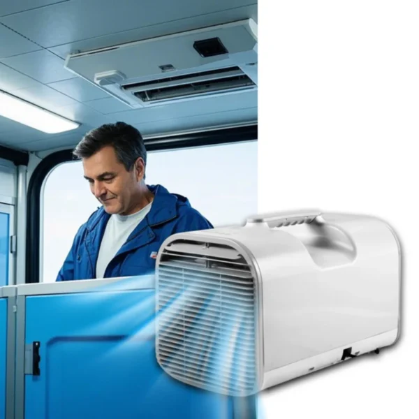 Portable Compressor, 220V, 4500BTU, Battery - view 5