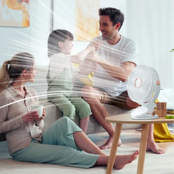 Portable Cooling Fan, 2400mAh, USB, 720 - view 2