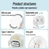 Portable Cooling Fan, 2400mAh, USB, 720 - view 6