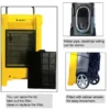 Portable Dehumidifier, LGR, 90L/Day - view 3