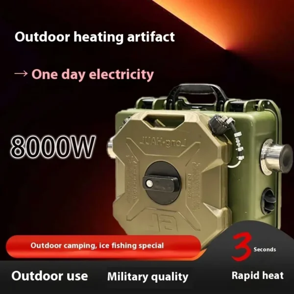 Portable Diesel Parking Heater, 2KW, 5KW, 12V/24V - view 5