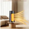 Portable Electric Fan, 3D, 2000W, LED, PTC - view 2