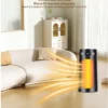 Portable Electric Fan, 3D, 2000W, LED, PTC - view 4
