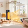 Portable Electric Fan, 3D, 2000W, LED, PTC - view 5