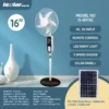 Portable Electric Fan, JMD, Solar - view 4