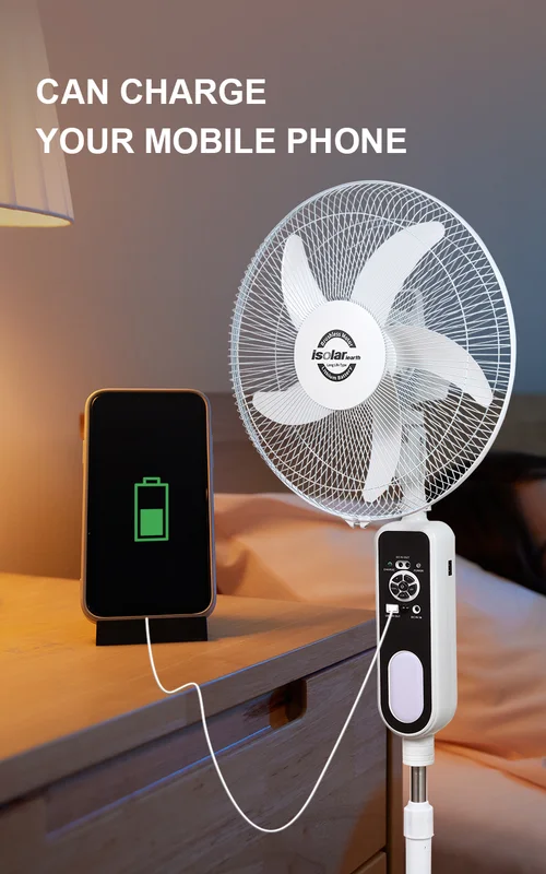 Portable Electric Fan, JMD, Solar - view 5