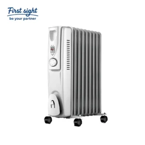 Portable Electric Oil-filled Radiator, 9/11/13-Fin, 2000W