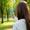 Portable Handheld Fan, 5-Speed, 5000mAh, USB
