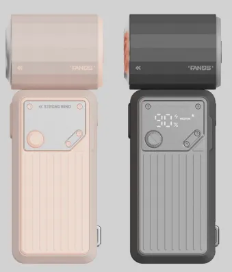 Portable Handheld High-speed Fan, 4000mAh, Battery - view 2