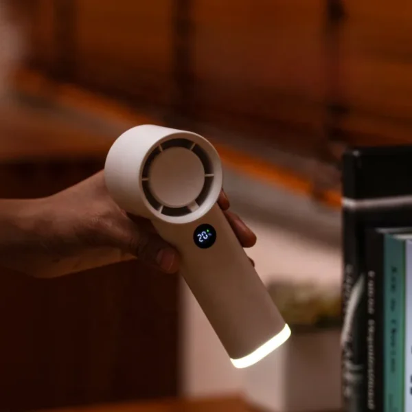 Portable Handheld Mini Fan, DC5.0V, Battery - view 2