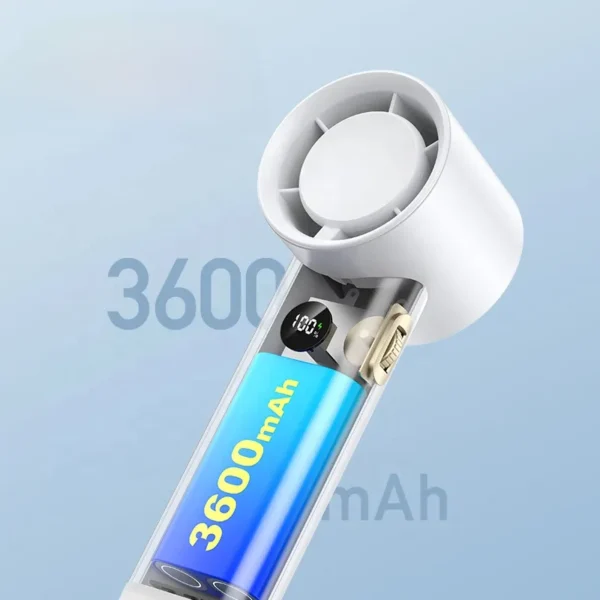 Portable Handheld Mini Fan, DC5.0V, Battery - view 5