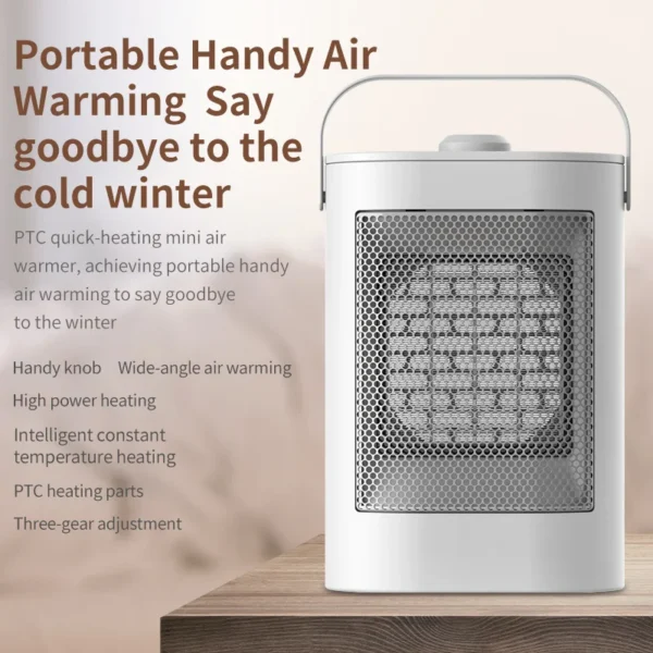 Portable Heater, 1500W, PTC - view 2