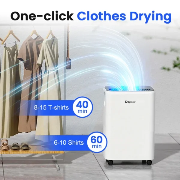 Portable Household Air Dehumidifier, DYD-Y20A, 20L - view 2