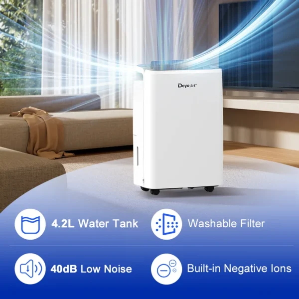 Portable Household Air Dehumidifier, DYD-Y20A, 20L - view 4