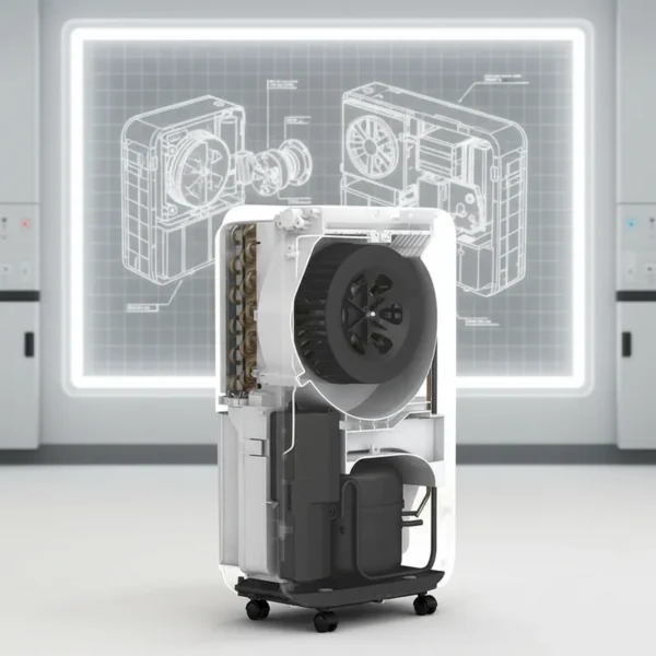 Portable Household Dehumidifier, 20LPD, 20L/Day - view 5