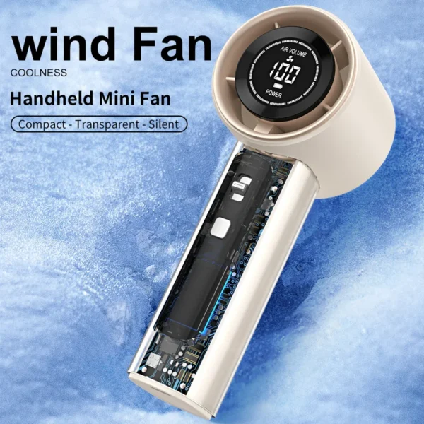 Portable Mini Air Conditioner, 5 V, Battery - view 4