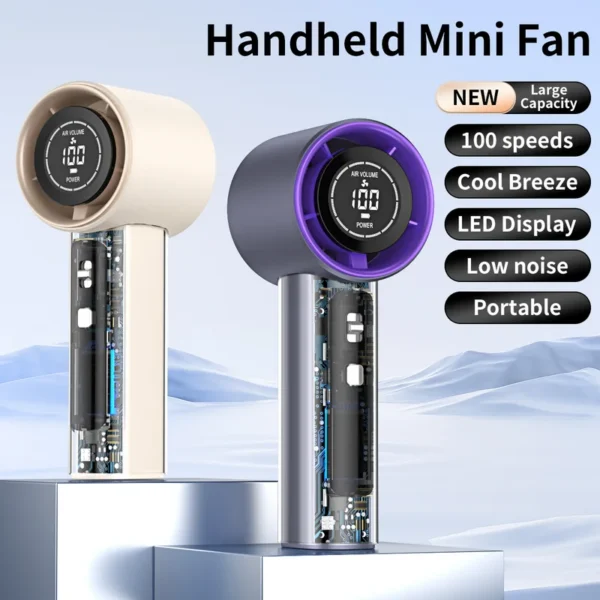 Portable Mini Air Conditioner, 5 V, Battery - view 6