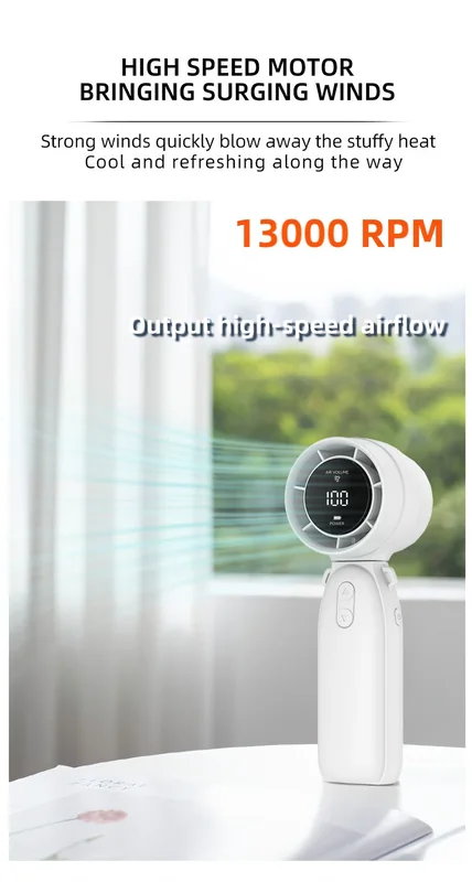 Portable Mini Air Conditioner, USB, Plastic - view 4