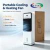 Portable Mini Air Cooler, LED, 8H - view 2
