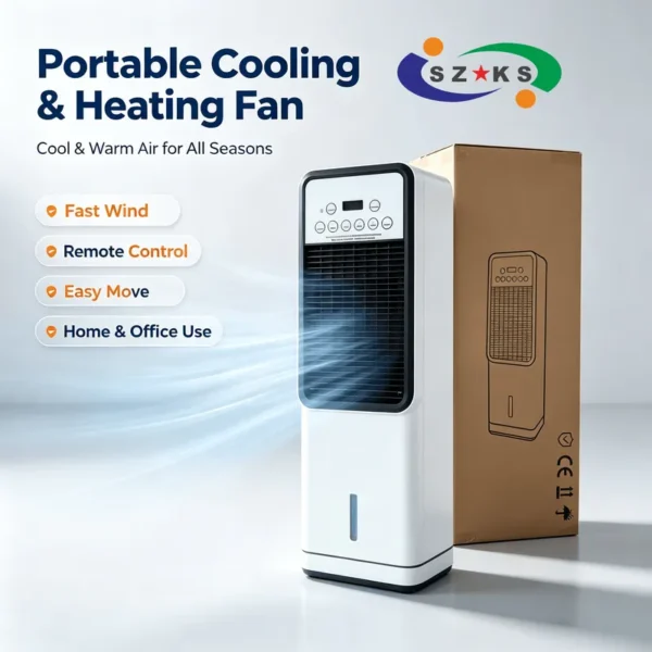 Portable Mini Air Cooler, LED, 8H - view 2