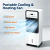Portable Mini Air Cooler, LED, 8H - view 4
