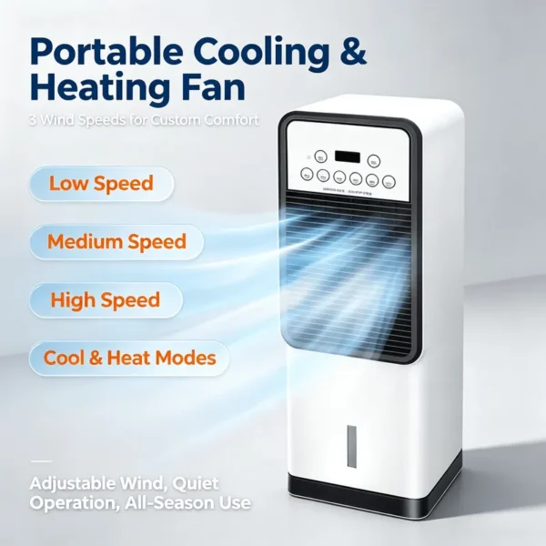 Portable Mini Air Cooler, LED, 8H - view 4