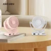 Portable Mini Clip Fan, 2000mAh, 360